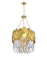 Cwi Lighting Panache 4 Light Down Chandelier