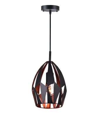 Cwi Lighting Oxide 1 Light Down Mini Pendant