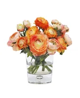 Permanent Botanicals Mix Ranunculus in Vase