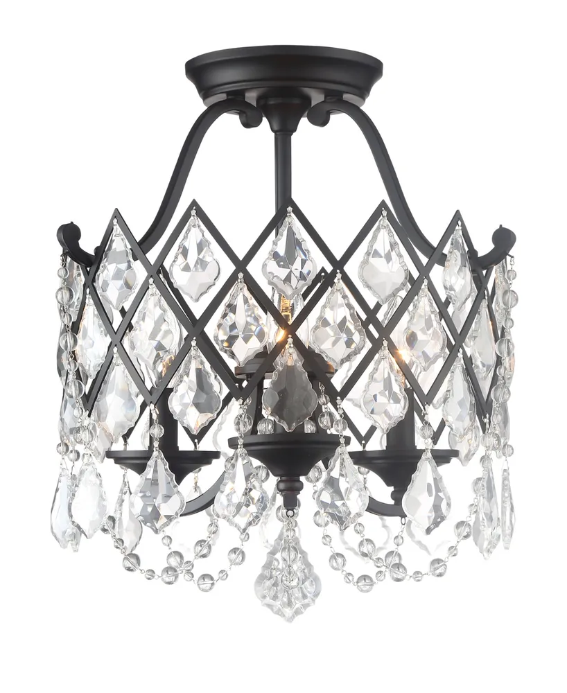 Designers Fountain Ravina 3 Light Semi-Flush