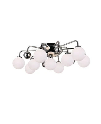 Cwi Lighting Element 9 Light Flush Mount