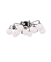 Cwi Lighting Element 9 Light Flush Mount