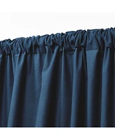 Lauren Ralph Lauren Waller Blackout Solid Back Tab Rod Pocket Curtain Panel