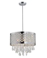 Artiva Usa Modern, Comtemporary Catalyn 4-Light Crystal Chandelier