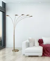 Artiva Usa 'Micah' Modern Arched Five Light 88" Floor Lamp