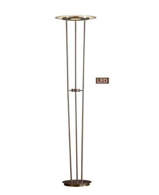 Artiva Usa Luciano 72" Led 40W Torchiere Floor Lamp Touch Dimmer