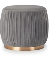 Jolie Pleated Ottoman