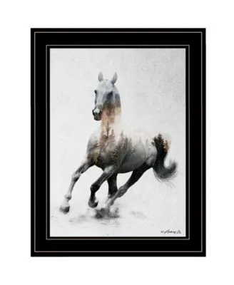 Trendy Decor 4u Galloping Stallion By Andreas Lie Ready To Hang Framed Print Collection
