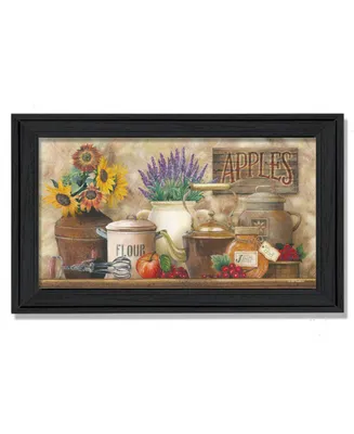 Trendy Decor 4U Antique Kitchen By Ed Wargo, Printed Wall Art, Ready to hang, Black Frame