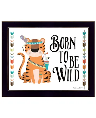 Trendy Decor 4U Born to be Wild By Susan Boyer, Printed Wall Art, Ready to hang, Frame