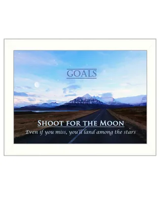 Trendy Decor 4U Goals By Trendy Decor4U, Printed Wall Art, Ready to hang, Frame