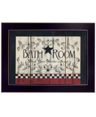 Trendy Decor 4u Bathroom By Linda Spivey Ready To Hang Framed Print Collection