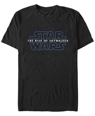 Star Wars Men's Rise of Skywalker Simple Galaxy T-shirt