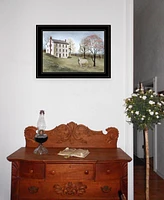 Trendy Decor 4U Spring at White House Farm by Billy Jacobs, Ready to hang Framed Print, Black Frame, 21" x 15"