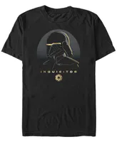 Star Wars Men's Jedi Fallen Order Gold-Tone Trim Inquisitor T-shirt