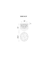Cwi Lighting Water Drop Light Flush Mount