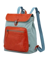 Tsd Brand Valley Trail Coated Canvas Backpack