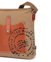 Tsd Brand Super Horse Canvas Crossbody Bag