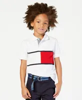 Tommy Hilfiger Big Boys Colorblocking Flag Polo