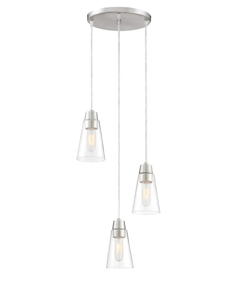 Designers Fountain Echo 3 Light Mini Pendant