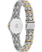 Citizen Women's Eco-Drive Two Tone Stainless Steel Bracelet Watch 25mm EW1264