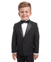 Nautica 4-Piece Tuxedo Suit, Shirt & Bowtie