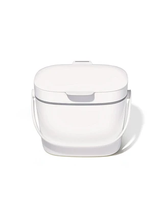 Oxo 1.75 Gallon Compost Bin, White