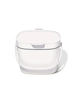 Oxo 1.75 Gallon Compost Bin, White