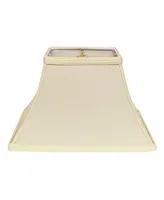 Cloth&Wire Slant Rectangle Bell Hardback Lampshade with Washer Fitter