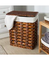 Honey Can Do 7-Piece Wicker Hamper & Basket Set