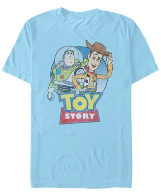Disney Pixar Men's Toy Story Buzz Woody Buddies, Short Sleeve T-Shirt