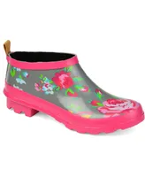 Journee Collection Women's Rainer Ankle Rain Bootie