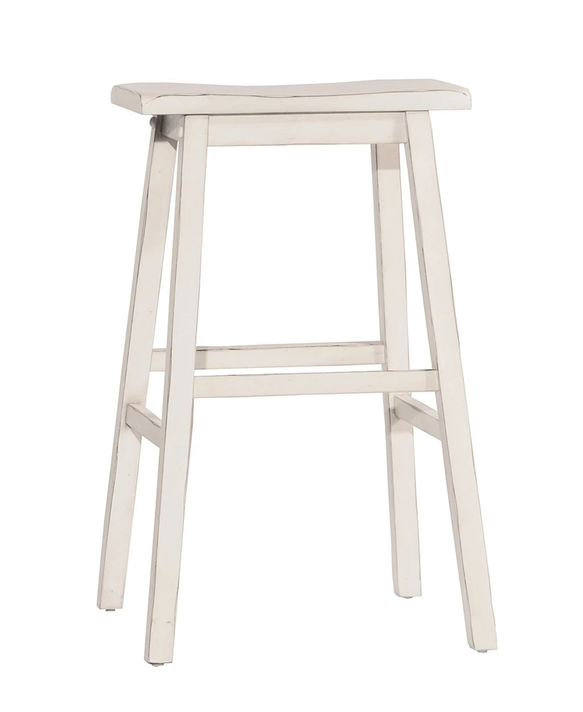 Hillsdale Moreno Non-Swivel Backless Counter Height Stool