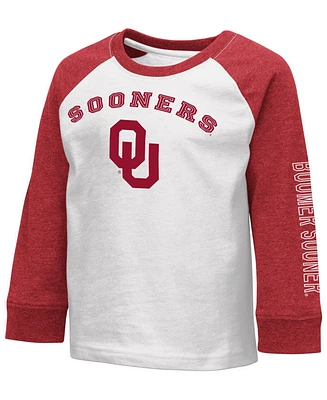 Colosseum Toddlers Oklahoma Sooners Long Sleeve T-Shirt