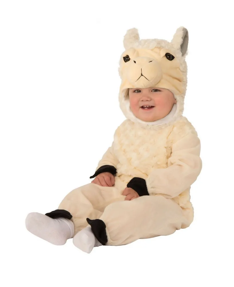 BuySeasons Baby Girls and Boys Llama Deluxe Costume