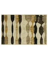 Scott Living Expressions Acoustics Onyx 2'4" x 7'10" Runner Rug