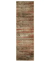 Scott Living Expressions Craquelure Ginger 2'4" x 7'10" Runner Rug