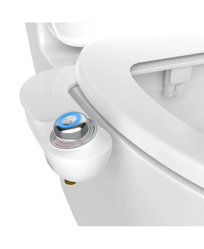 BioBidet SlimGlow Non-Electric Bidet Attachment System with Night Light