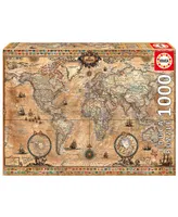 Educa Antique World Map