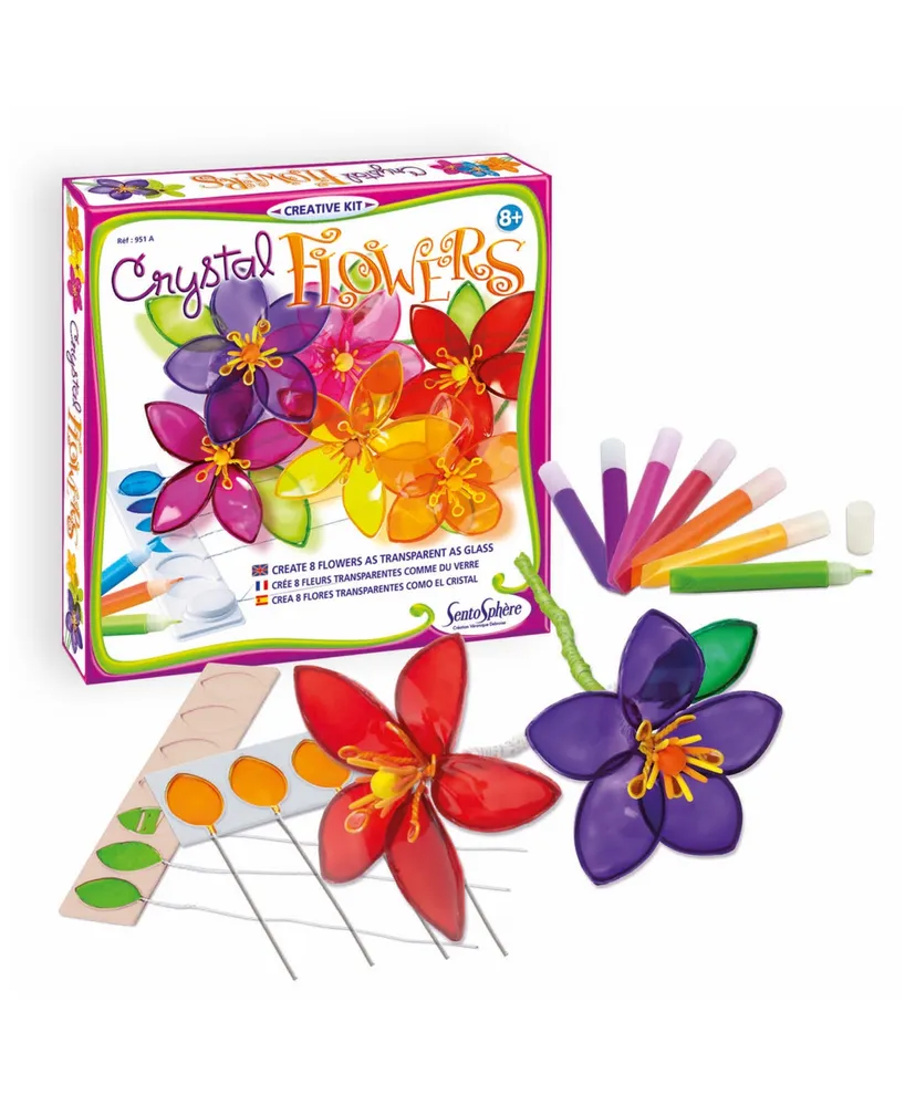 Sentosphere Usa Crystal Flowers Creative Kit
