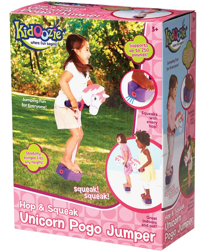 Fundamental Toys Hop Squeak Unicorn Pogo Jumper