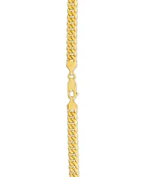 Italian Gold Miami Cuban Link 18" Chain Necklace (6mm) in 10k Gold