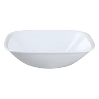 Corelle Square Round Pure White Dip & Condiment Bowl