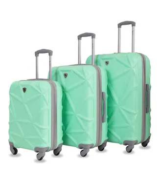 Amka Gem 3-Pc. Hardside Luggage Set