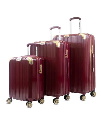 Melrose S Anti-Theft Hardside Spinner Luggage, Set of 3