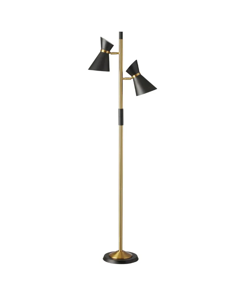 Dainolite 2 Light Floor Lamp