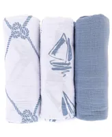 Ely's & Co. Cotton Muslin Swaddle Blanket 3 Pack