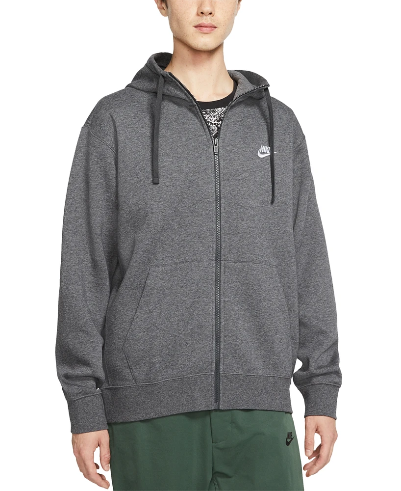 Nike Men's Sportswear Club Fleece Full-Zip Hoodie