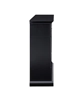 Southern Enterprises Lysander Marble Electric Fireplace