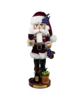 Kurt Adler 18.25-Inch Steinbach Winemaker Santa Nutcracker